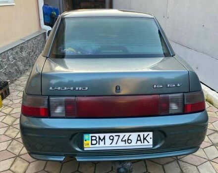 Зеленый ВАЗ 2110, объемом двигателя 1.6 л и пробегом 104 тыс. км за 3400 $, фото 1 на Automoto.ua