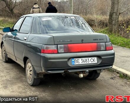 Зеленый ВАЗ 2110, объемом двигателя 1.6 л и пробегом 170 тыс. км за 1750 $, фото 3 на Automoto.ua