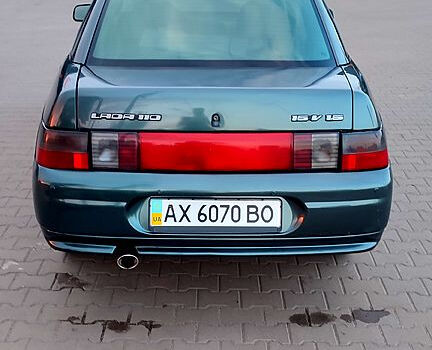 Зеленый ВАЗ 2110, объемом двигателя 1.6 л и пробегом 267 тыс. км за 2400 $, фото 3 на Automoto.ua