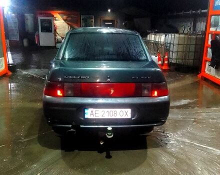 Зелений ВАЗ 2110, об'ємом двигуна 1.6 л та пробігом 252 тис. км за 1950 $, фото 2 на Automoto.ua