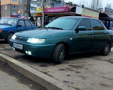 Зелений ВАЗ 2110, об'ємом двигуна 1.6 л та пробігом 195 тис. км за 3000 $, фото 1 на Automoto.ua