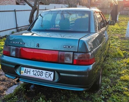 Зеленый ВАЗ 2110, объемом двигателя 1.6 л и пробегом 154 тыс. км за 2500 $, фото 7 на Automoto.ua