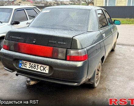 Зеленый ВАЗ 2110, объемом двигателя 1.6 л и пробегом 170 тыс. км за 1750 $, фото 7 на Automoto.ua