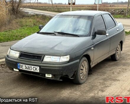 Зеленый ВАЗ 2110, объемом двигателя 1.6 л и пробегом 170 тыс. км за 1750 $, фото 11 на Automoto.ua