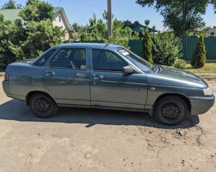 Зеленый ВАЗ 2110, объемом двигателя 1.6 л и пробегом 190 тыс. км за 1850 $, фото 3 на Automoto.ua
