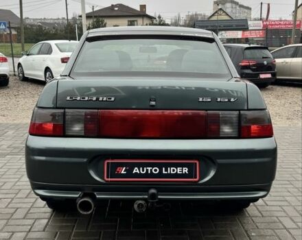 Зеленый ВАЗ 2110, объемом двигателя 1.6 л и пробегом 131 тыс. км за 3600 $, фото 4 на Automoto.ua