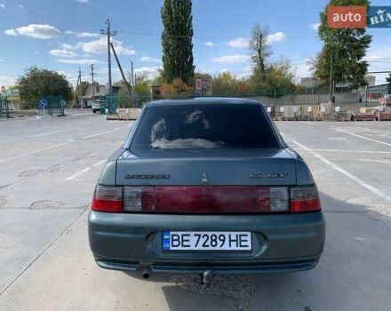 Зеленый ВАЗ 2110, объемом двигателя 1.6 л и пробегом 265 тыс. км за 2300 $, фото 7 на Automoto.ua