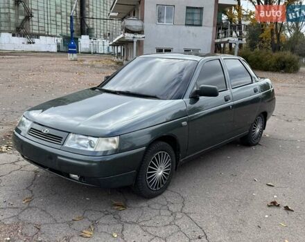 Зеленый ВАЗ 2110, объемом двигателя 1.6 л и пробегом 111 тыс. км за 2980 $, фото 1 на Automoto.ua