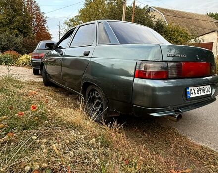 Зелений ВАЗ 2110, об'ємом двигуна 1.6 л та пробігом 248 тис. км за 1900 $, фото 2 на Automoto.ua