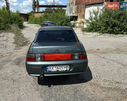 Зеленый ВАЗ 2110, объемом двигателя 1.6 л и пробегом 160 тыс. км за 2300 $, фото 4 на Automoto.ua