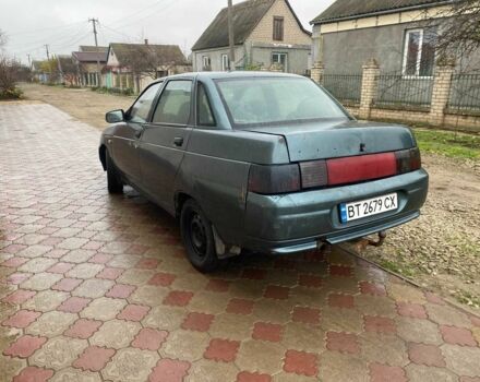 Зеленый ВАЗ 2110, объемом двигателя 1.6 л и пробегом 95 тыс. км за 1100 $, фото 2 на Automoto.ua