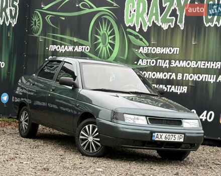 Зеленый ВАЗ 2110, объемом двигателя 1.6 л и пробегом 275 тыс. км за 2750 $, фото 1 на Automoto.ua