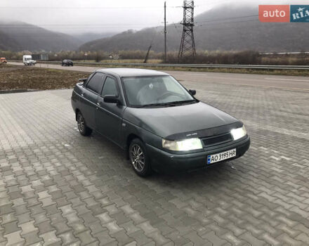 Зеленый ВАЗ 2110, объемом двигателя 1.6 л и пробегом 290 тыс. км за 1500 $, фото 1 на Automoto.ua