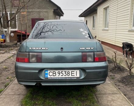 Зеленый ВАЗ 2110, объемом двигателя 1.6 л и пробегом 150 тыс. км за 1700 $, фото 2 на Automoto.ua