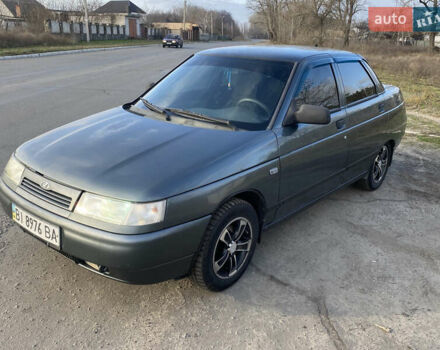 Зеленый ВАЗ 2110, объемом двигателя 1.6 л и пробегом 170 тыс. км за 2150 $, фото 2 на Automoto.ua