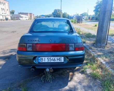 Зеленый ВАЗ 2110, объемом двигателя 1 л и пробегом 168 тыс. км за 2800 $, фото 5 на Automoto.ua