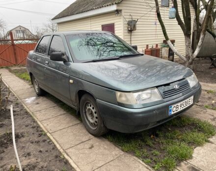 Зеленый ВАЗ 2110, объемом двигателя 1.6 л и пробегом 150 тыс. км за 1700 $, фото 1 на Automoto.ua