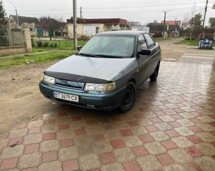 Зеленый ВАЗ 2110, объемом двигателя 1.6 л и пробегом 95 тыс. км за 1100 $, фото 1 на Automoto.ua