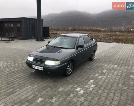 Зеленый ВАЗ 2110, объемом двигателя 1.6 л и пробегом 290 тыс. км за 1500 $, фото 2 на Automoto.ua