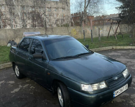 Зелений ВАЗ 2110, об'ємом двигуна 1.6 л та пробігом 165 тис. км за 2300 $, фото 13 на Automoto.ua