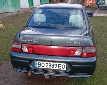ВАЗ 2110 2010 у Бережанах на Automoto.ua Зелений ВАЗ 2110, об'ємом двигуна 1.6 л та пробігом 41 тис. км за 2300 $, фото 3 на Automoto.ua