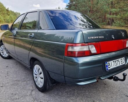Зелений ВАЗ 2110, об'ємом двигуна 1.6 л та пробігом 198 тис. км за 1999 $, фото 2 на Automoto.ua