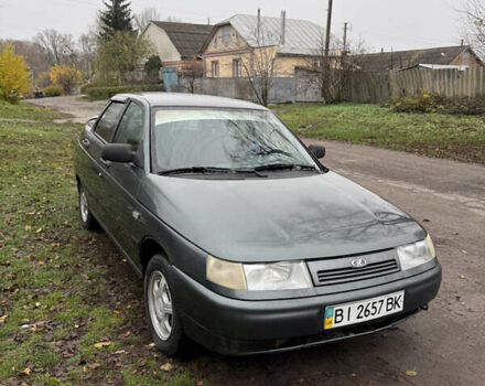 Зеленый ВАЗ 2110, объемом двигателя 1.6 л и пробегом 220 тыс. км за 2500 $, фото 2 на Automoto.ua