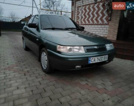 Зеленый ВАЗ 2110, объемом двигателя 1.6 л и пробегом 167 тыс. км за 2750 $, фото 1 на Automoto.ua