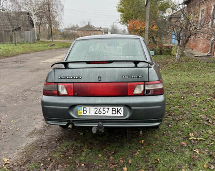 Зеленый ВАЗ 2110, объемом двигателя 1.6 л и пробегом 220 тыс. км за 2500 $, фото 4 на Automoto.ua