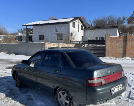 Зеленый ВАЗ 2110, объемом двигателя 1.6 л и пробегом 190 тыс. км за 2850 $, фото 6 на Automoto.ua