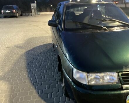 Зеленый ВАЗ 2110, объемом двигателя 1.5 л и пробегом 285 тыс. км за 1400 $, фото 2 на Automoto.ua