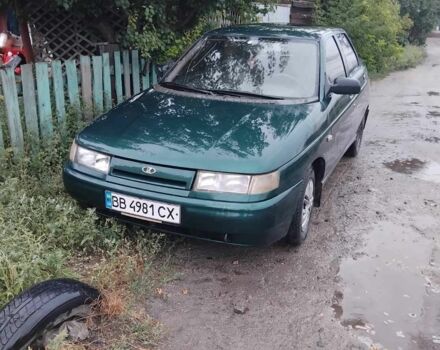 Зеленый ВАЗ 2110, объемом двигателя 1.5 л и пробегом 200 тыс. км за 1014 $, фото 1 на Automoto.ua