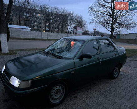 Зеленый ВАЗ 2110, объемом двигателя 1.6 л и пробегом 273 тыс. км за 950 $, фото 1 на Automoto.ua