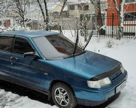 Зеленый ВАЗ 2110, объемом двигателя 1.5 л и пробегом 290 тыс. км за 500 $, фото 1 на Automoto.ua