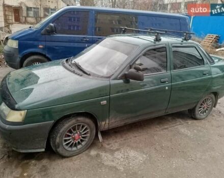 Зеленый ВАЗ 2110, объемом двигателя 1.5 л и пробегом 330 тыс. км за 1499 $, фото 1 на Automoto.ua