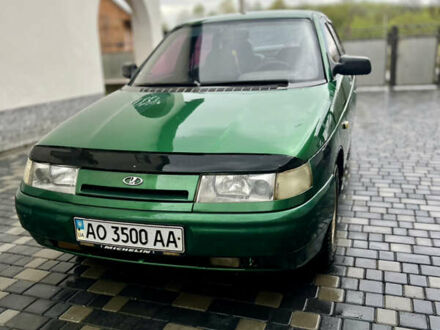 Зеленый ВАЗ 2110, объемом двигателя 1.5 л и пробегом 202 тыс. км за 1100 $, фото 1 на Automoto.ua