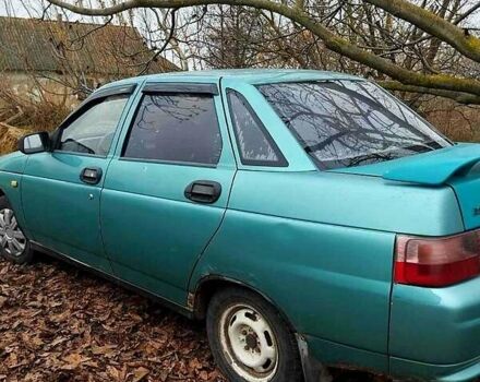 Зеленый ВАЗ 2110, объемом двигателя 1.5 л и пробегом 196 тыс. км за 1200 $, фото 1 на Automoto.ua