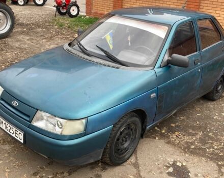 Зеленый ВАЗ 2110, объемом двигателя 1.5 л и пробегом 100 тыс. км за 700 $, фото 1 на Automoto.ua