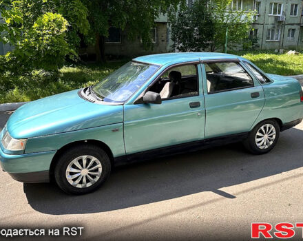 Зеленый ВАЗ 2110, объемом двигателя 1.5 л и пробегом 200 тыс. км за 1250 $, фото 1 на Automoto.ua