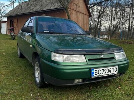 Зеленый ВАЗ 2110, объемом двигателя 1.5 л и пробегом 370 тыс. км за 1700 $, фото 1 на Automoto.ua