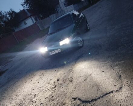 Зеленый ВАЗ 2110, объемом двигателя 1.5 л и пробегом 230 тыс. км за 1000 $, фото 1 на Automoto.ua