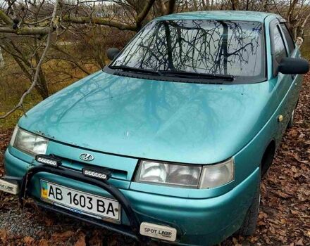 Зеленый ВАЗ 2110, объемом двигателя 1.5 л и пробегом 196 тыс. км за 1200 $, фото 1 на Automoto.ua