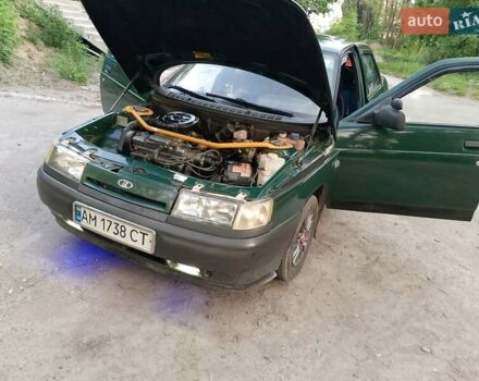 Зелений ВАЗ 2110, об'ємом двигуна 1.5 л та пробігом 320 тис. км за 1900 $, фото 1 на Automoto.ua