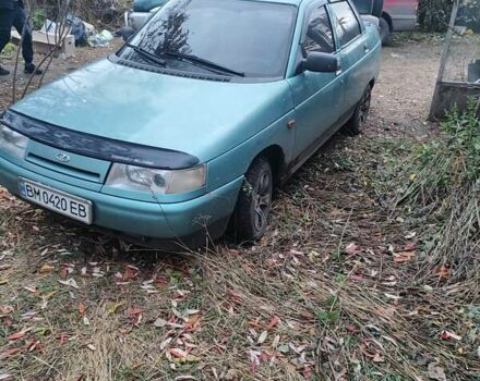 Зеленый ВАЗ 2110, объемом двигателя 1.5 л и пробегом 300 тыс. км за 1061 $, фото 1 на Automoto.ua