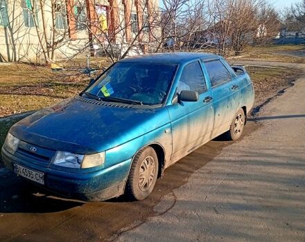 Зеленый ВАЗ 2110, объемом двигателя 1.5 л и пробегом 125 тыс. км за 2450 $, фото 1 на Automoto.ua