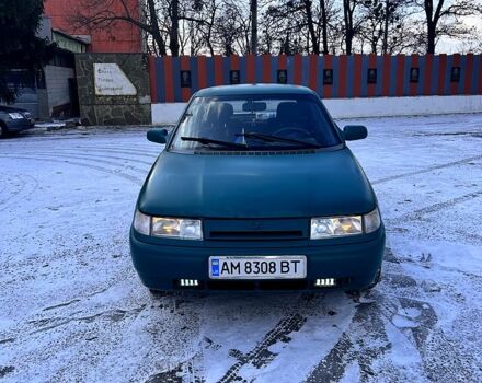 Зеленый ВАЗ 2110, объемом двигателя 1.6 л и пробегом 1960 тыс. км за 900 $, фото 1 на Automoto.ua