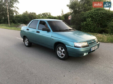 Зелений ВАЗ 2110, об'ємом двигуна 1.5 л та пробігом 250 тис. км за 2100 $, фото 1 на Automoto.ua