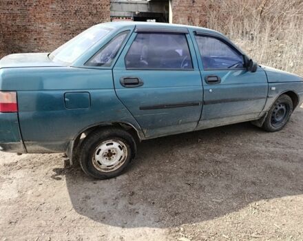 Зеленый ВАЗ 2110, объемом двигателя 1 л и пробегом 1 тыс. км за 1200 $, фото 1 на Automoto.ua