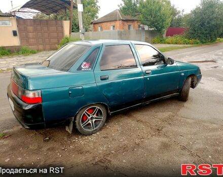 Зеленый ВАЗ 2110, объемом двигателя 1.5 л и пробегом 223 тыс. км за 1300 $, фото 1 на Automoto.ua