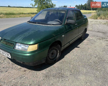 Зеленый ВАЗ 2110, объемом двигателя 1.5 л и пробегом 187 тыс. км за 700 $, фото 1 на Automoto.ua